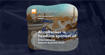 AccuRanker sponsrar International Search Summit 2023 - Barcelona