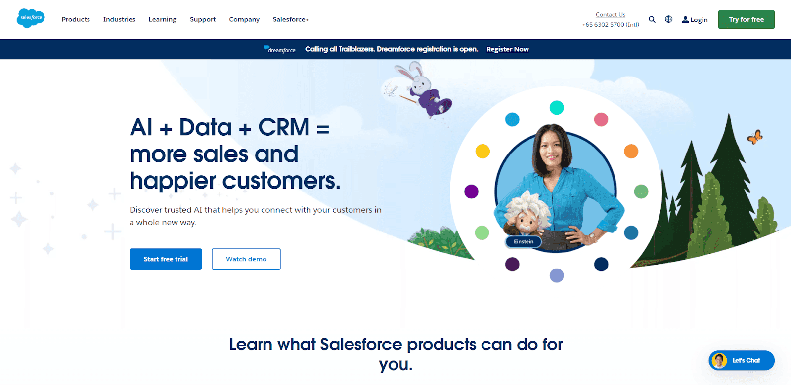 Salesforce - a customer relationship management (CRM) company